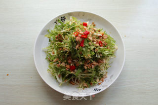 凉拌苦菊的做法步骤：6
