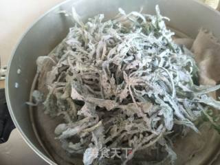 蒸荠菜的做法步骤：3
