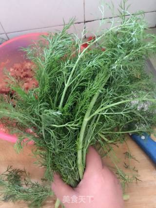 茴香馅儿饺子的做法步骤：1