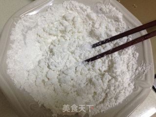 ＃春食野菜香＃野葱米饼的做法步骤：4