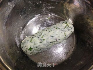 ＃春食野菜香＃野葱米饼的做法步骤：6