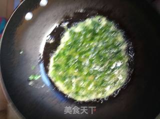 苜蓿炒蛋的做法步骤：3