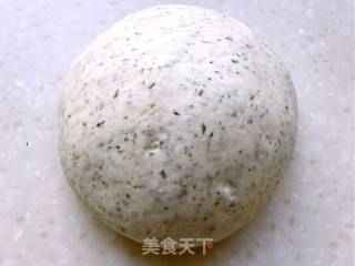 农家野菜馍的做法步骤：7