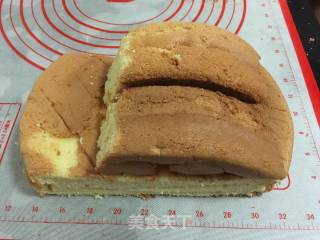 小汽车生日蛋糕的做法步骤：2