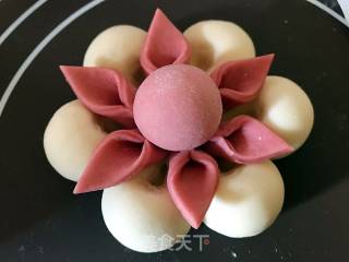 花朵馒头的做法步骤：15