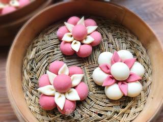 花朵馒头的做法步骤：18