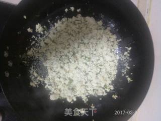 ＃春食野菜香＃香椿豆腐渣的做法步骤：8