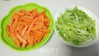 凉拌什锦菜的做法步骤：1