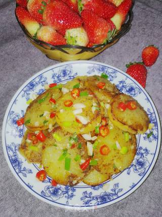 椒盐土豆片的做法步骤：10
