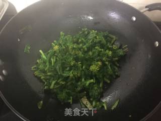 烧白菜苔的做法步骤：7