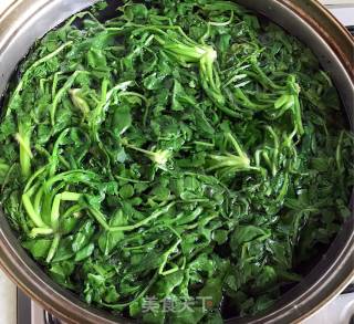 豉油野菜鲜虾丸的做法步骤：2
