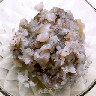 豉油野菜鲜虾丸的做法步骤：5