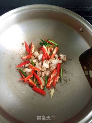 昆布春笋炒肉的做法步骤：5