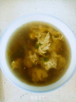 ＃春食野菜香＃香椿鸡蛋汤的做法步骤：4