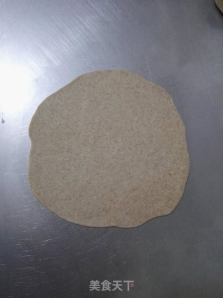 褐麦粉薄饼的做法步骤：5
