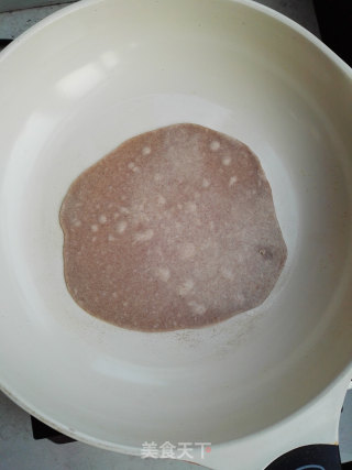 褐麦粉薄饼的做法步骤：6