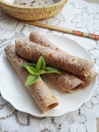 褐麦粉薄饼的做法步骤：8