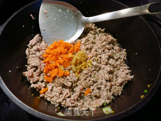 肉末蔬菜粒的做法步骤：4
