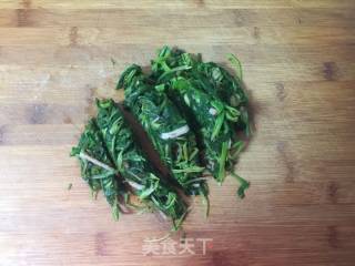麻酱蒲公英塔的做法步骤：6