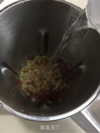 枸杞豆浆和豆渣饼的做法步骤：2