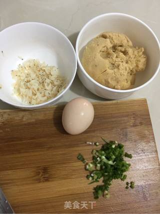 枸杞豆浆和豆渣饼的做法步骤：5