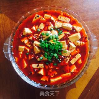 麻婆豆腐的做法步骤：9