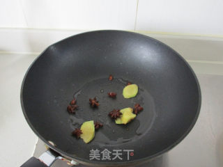 百叶结红烧肉的做法步骤：6