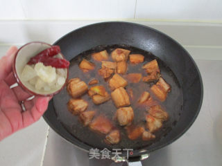 百叶结红烧肉的做法步骤：11