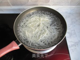 拌山药丝的做法步骤：5