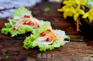 拌山药丝的做法步骤：9