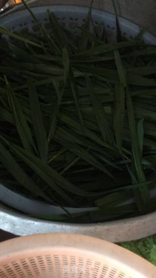 ＃春食野菜香＃麦苗青团的做法步骤：1