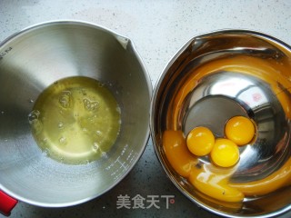 可可戚风蛋糕【6寸】的做法步骤：2