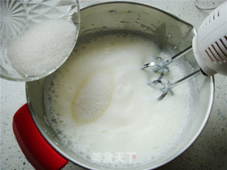 可可戚风蛋糕【6寸】的做法步骤：8
