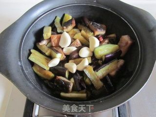 咸鱼茄子煲的做法步骤：10