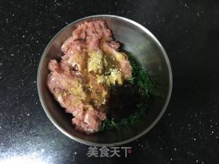 香煎荠菜猪肉饼的做法步骤：8