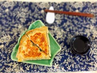 香煎荠菜猪肉饼的做法步骤：22