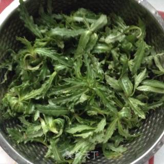 野生刺儿菜饺子的做法步骤：1