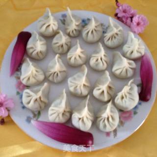 野生刺儿菜饺子的做法步骤：4