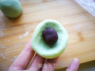 豆沙青团的做法步骤：10