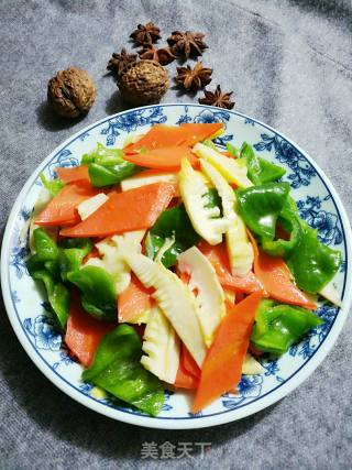素三色的做法步骤：8