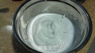 蓝莓肉松蛋糕卷的做法步骤：6