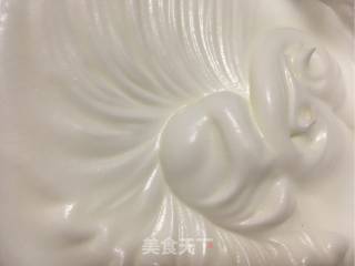 酸奶戚风蛋糕（八寸）的做法步骤：6