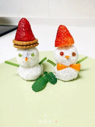 雪人山药的做法步骤：5