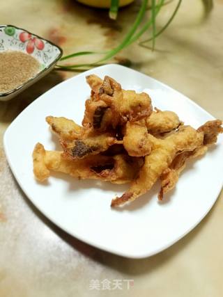 酥炸蘑菇的做法步骤：5