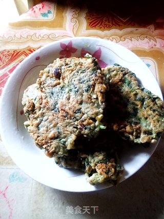 油煎鸡蛋薄荷饼的做法步骤：7