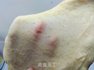 花朵全麦早餐包（二发冷藏发酵法）的做法步骤：3