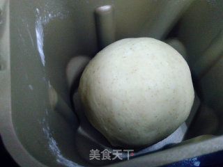 花朵全麦早餐包（二发冷藏发酵法）的做法步骤：4