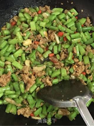 肉末四季豆的做法步骤：11