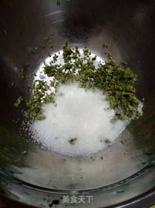 清明花粑粑的做法步骤：5