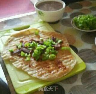 早餐—牛肉卷饼的做法步骤：4